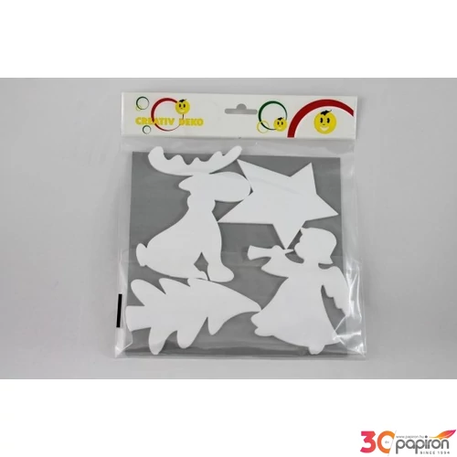 Hungarocell karácsonyi figurák 13x13 4db-os Hungarocell