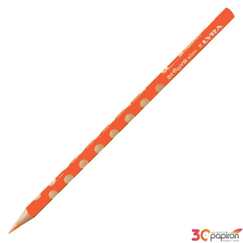 Színes ceruza Lyra Groove Slim sötét narancs 2820015