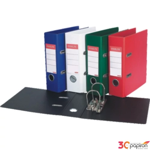 Iratrendező Esselte STANDARD VIVIDA A/5 75mm élvédős fekete Esselte 10db rendelési egység ár 1db-ra