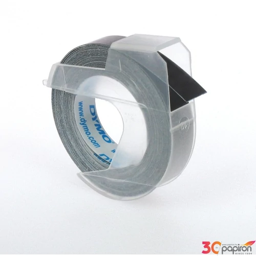 Feliratozó szalag Dymo 9mmx7m DYMO 40913/S0720680- fehér-fekete Feliratozógép szalagok