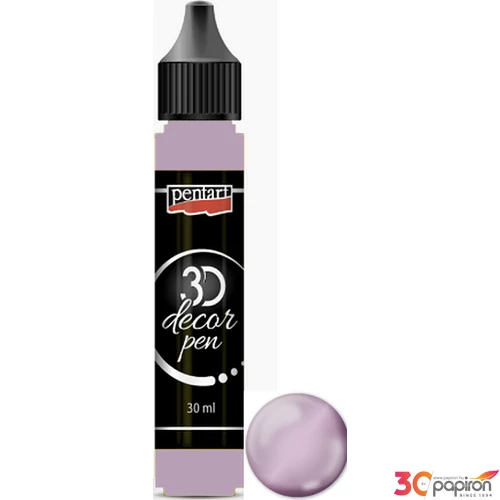 3D dekortoll Pentart 30ml rózsaarany