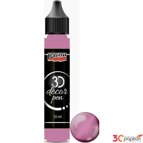 3D dekortoll Pentart 30ml vörösréz