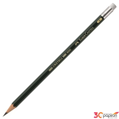 Faber-Castell grafitceruza B 9000 törésálló ceruza radíros 119201