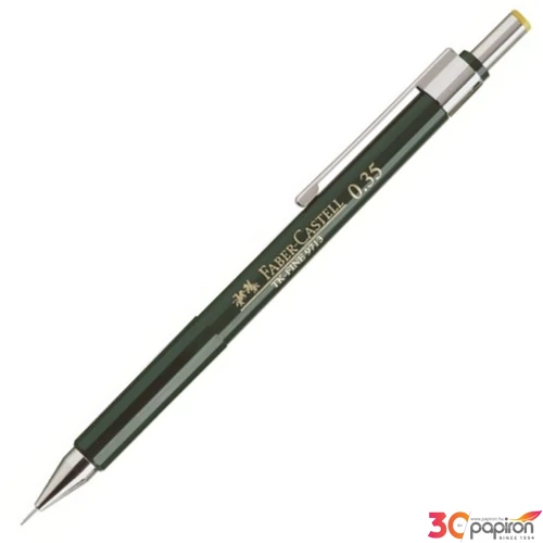 Faber-Castell nyomósiron 0,35 TK-Fine 9713 0,35mm zöld Mechanikus ceruza 136300