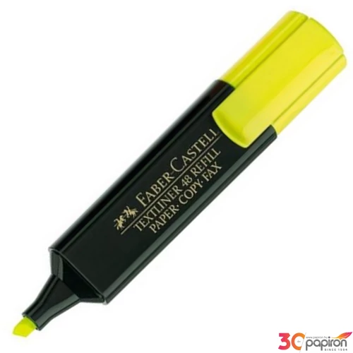 Faber-Castell szövegkiemelő Textliner 1548 paper/copy/fax sárga Highlighter 154807
