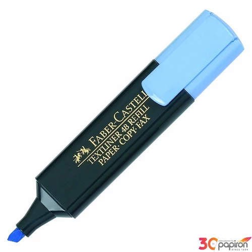 Faber-Castell szövegkiemelő Textliner 1548 paper/copy/fax kék Highlighter 154851