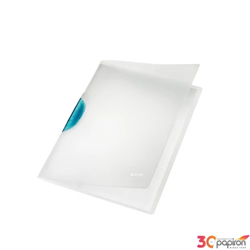 Gyorsfűzős dosszié Leitz MAGIC ColorClip, világoskék Leitz