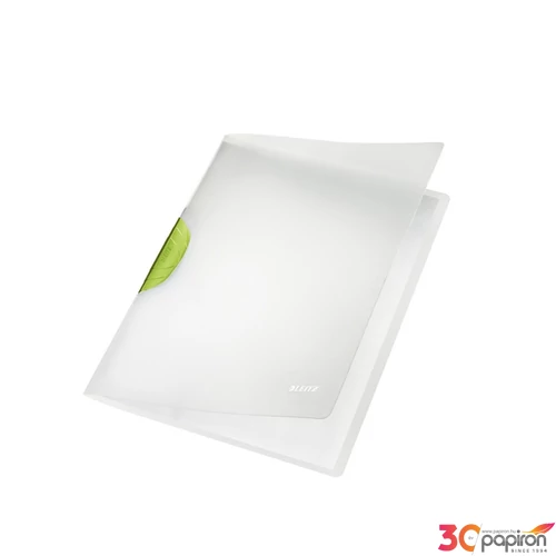 Gyorsfűzős dosszié Leitz MAGIC ColorClip, zöld Leitz