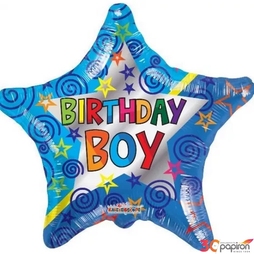 Paty lufi fólia 18+csillag Happy Birthday Boy