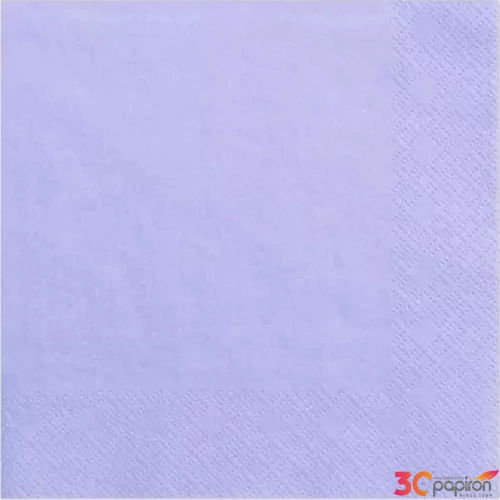 Szalvéta PartyDeco 3rétegű papír, 33x33cm Lila (20lap/csomag) parti szalvéta