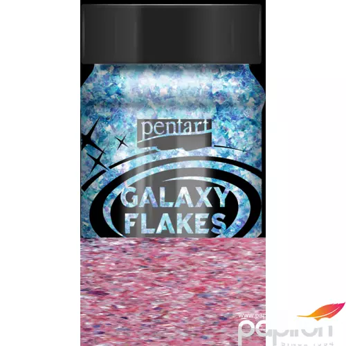 Dekor pelyhek 100ml Galaxy Flakes Eris pink