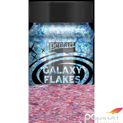 Dekor pelyhek 15g Galaxy Flakes Eris pink