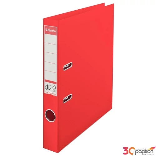 Iratrendező Esselte STANDARD VIVIDA A4 50mm élvédős piros Esselte