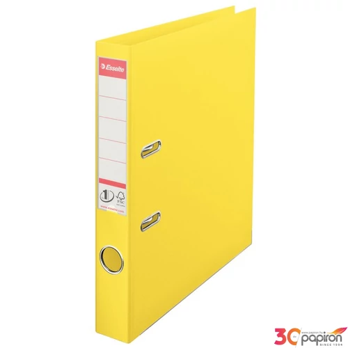 Iratrendező Esselte STANDARD VIVIDA A4 50mm élvédős sárga Esselte