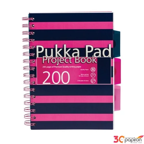 Spirálfüzet A5 Pukka Pad Irlen Jotta Lavender 100lapos, vonalas IRLJOTA5(LAV)