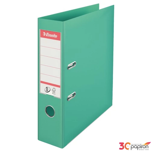 Iratrendező Esselte STANDARD 75mm élvédős mentazöld Esselte