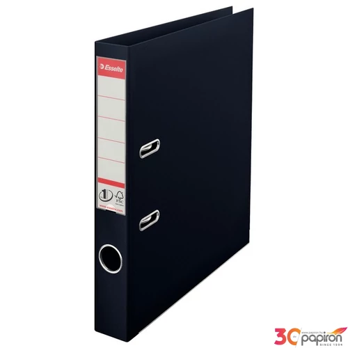 Iratrendező Esselte STANDARD VIVIDA 50mm élvédős fekete Esselte