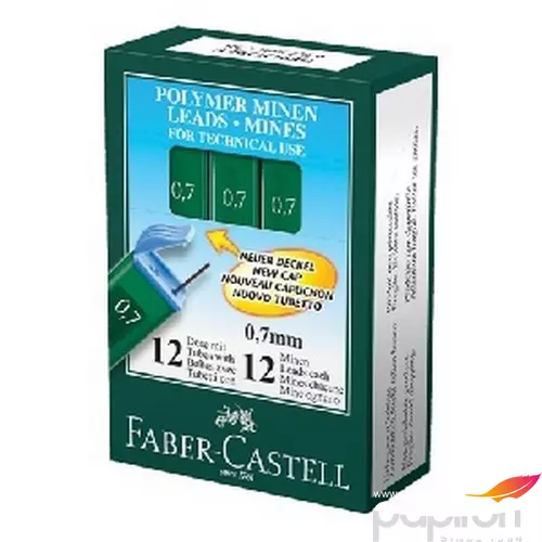 Faber-Castell nyomósironbetét 0,7mm HB 12szál/doboz OF/9127 HB