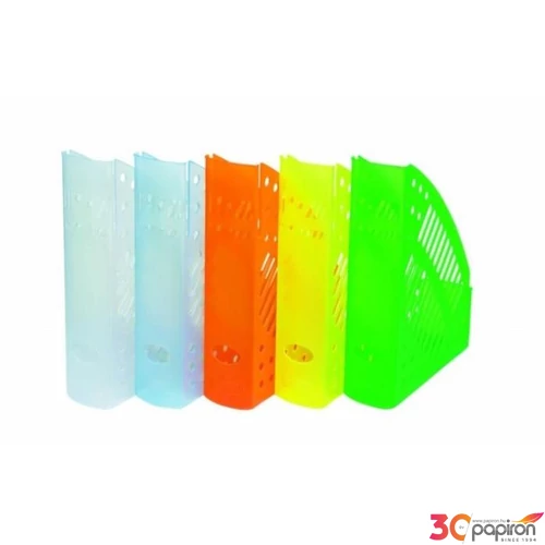 Iratpapucs műanyag Donau 70mm áttetsző kék Iratrendezés DONAU 7462188PL-10