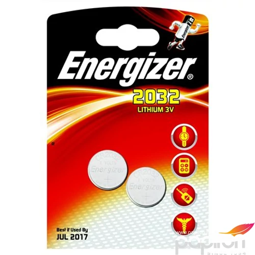 Gombelem Energizer CR2032 2db-os Gombelemek ENERGIZER 635803