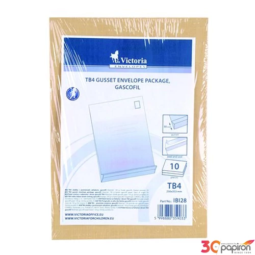 Redős talpas tasak 10db-os TB4 50mm Groscofil Barna Victoria