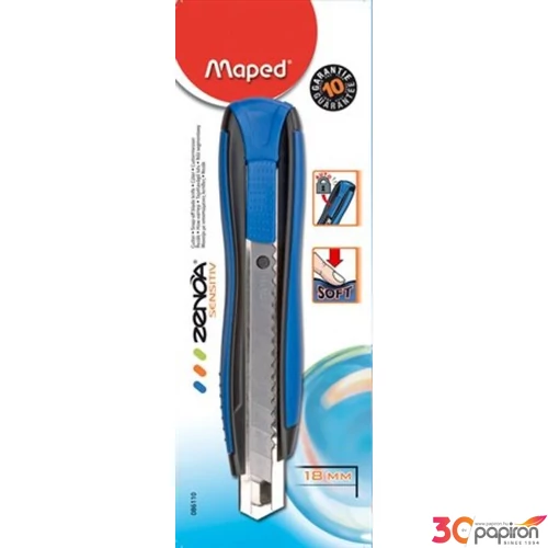 Univerzális kés 18mm Maped Zenoa Sensitive Csomagolás, tárolás MAPED 086110