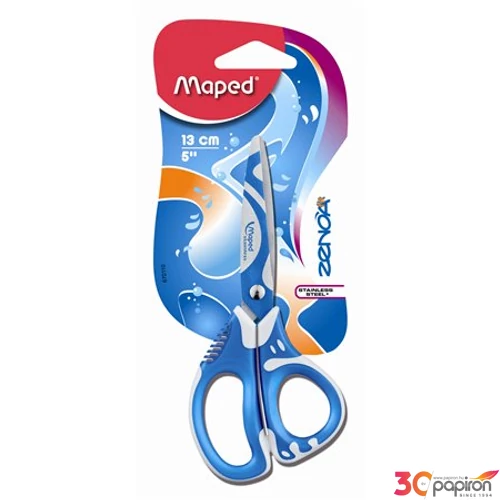 Olló 13cm Maped Zenoa Fit iskolai olló vegyes színek Irodai kiegészítők MAPED 670110