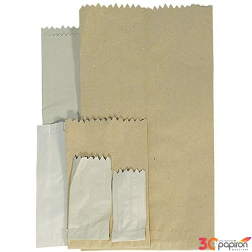 Papírzacskó általános 0,1L 65x155mm 1000 db/csom. Papírzacskók