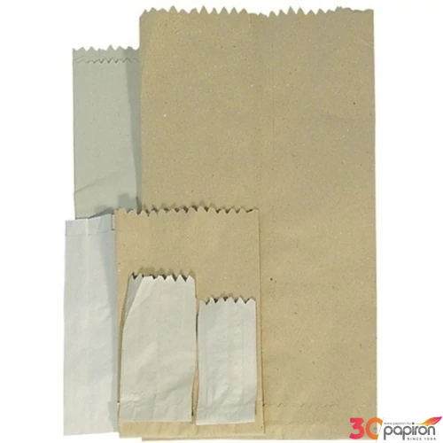 Papírzacskó általános 0,2L 95x220mm 1000 db/csom. Papírzacskók