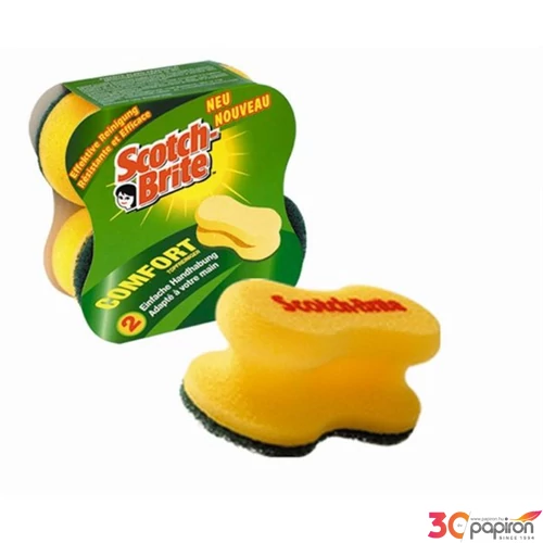 MosogatóSzivacs 3M/Scotch Brite piskóta alakú, kézkímélő KHT044