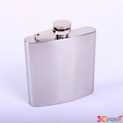 Flaska 7oz acél 180ml
