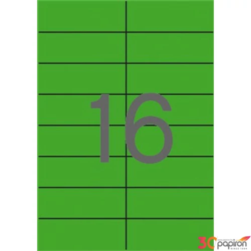 Univerzális etikett Apli 105x37mm (1600dbcsomag) LCA12979