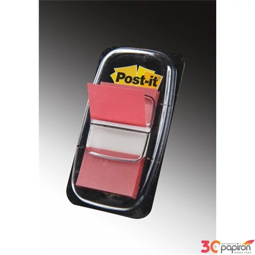 Jelölőcimke 3M/Posti-it 50lap 25x43mm piros 680-1 Posti-it index 680-1