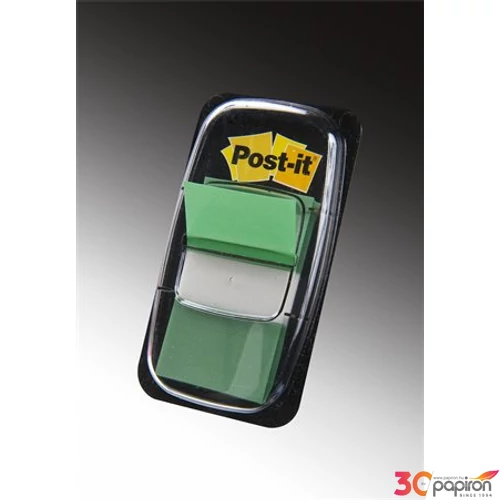 Jelölőcimke 3M/Posti-it 50lap 25x43mm zöld 680-3 Posti-it index 680-3