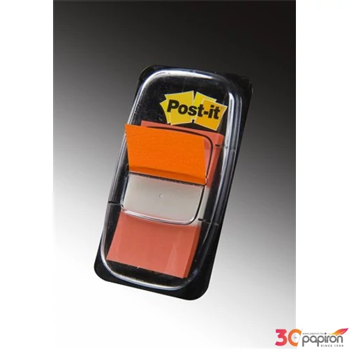 Jelölőcímke 3M/Posti-it 50lap 25x43mm narancs 680-4 Posti-it index 680-4