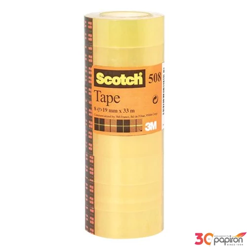 Ragasztószalag 3M/Scotch 19mmx33m 8tekercs/csomag