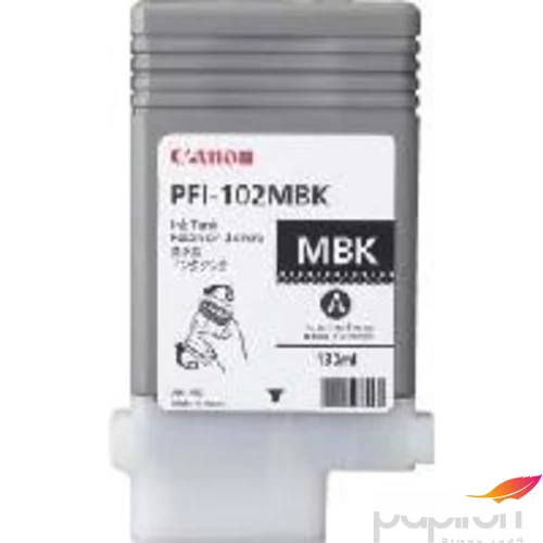 Tintapatron Canon CPFI102MBK matt fekete 130ml Canon