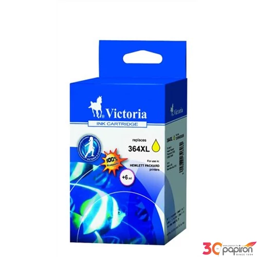 Tintapatron VHCB325 sárga 12ml Victoria