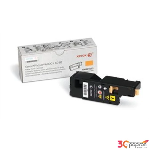 Toner lézer XEROX sárga 1k XPH6000Y