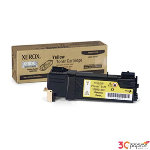 Toner lézer XEROX sárga 1k XPH6125Y