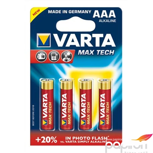 Elem Varta AAA mikro tartós AAA mikro elemek VARTA 4703101404