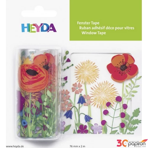 Ablakmatrica Heyda 24' (7,5x200cm) Pipacs 203584477 