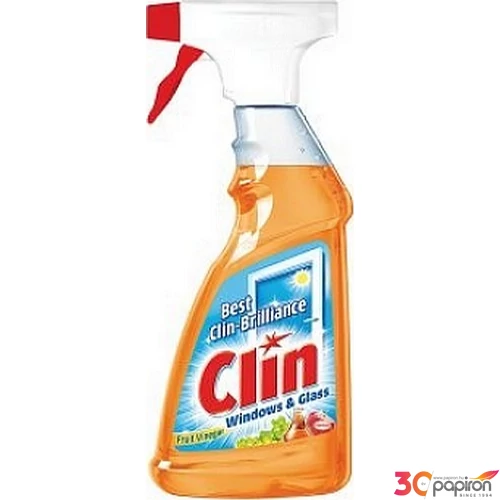 Ablaktisztító Clin 500ml pumpás szórófejes Fruit Vinegar 10db/karton;140db/sor;840db/raklap