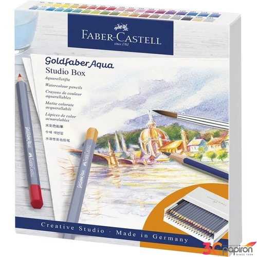AG-Színes ceruza készlet Akvarell 38db-os GOLDFABER Aqua Studio box 114616