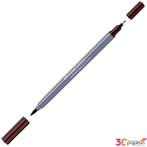 AG aquarell filctoll kétvégű Goldfaber Aqua Caput Mortuum Lila 263