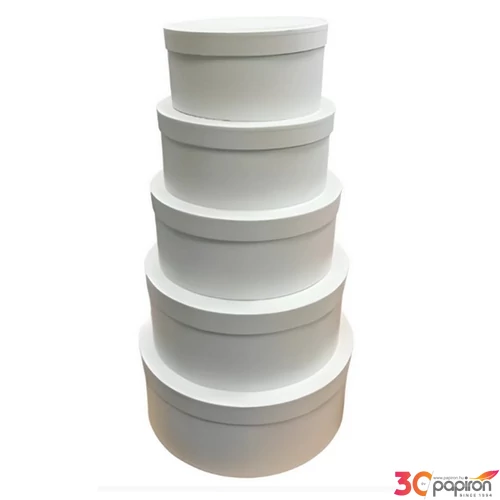 Ajándék doboz 31x12,5cm fehér 1db/ár