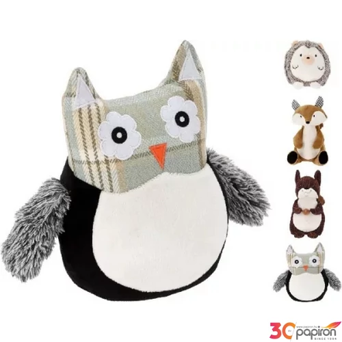 Ajtókitámasztó állatfigurás 18-24cm, 4 féle 