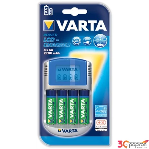 Elemtöltő Varta AA 4-es elemtöltők VARTA 57070201451