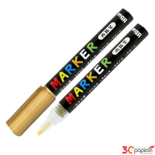 Akril marker 'M and G' 2mm-es arany/gold - S120 dekormarker dekorációs marker APL976D999