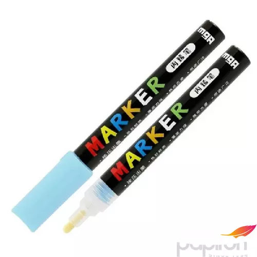 Akril marker 'M and G' 2mm-es ciánkék/aqua blue - S610 dekorációs marker APL976D9D9